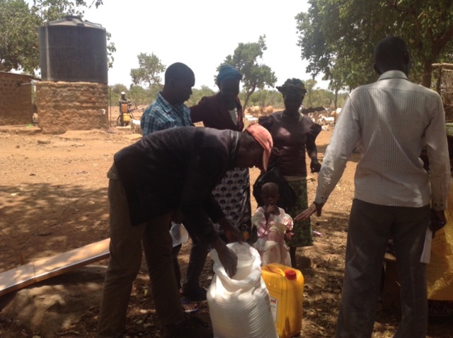 Community food distribution and nutrition support
